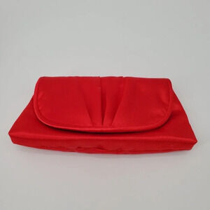 Le Regale Red Silk Evening Bag